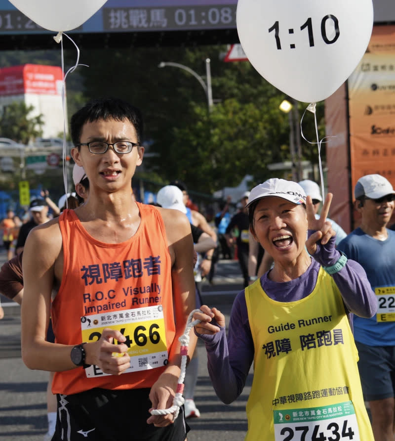 倡議運動平權視障配速員